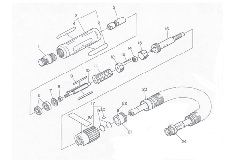 Cấu tạo và nguyên lý hoạt động máy mài AL-55A