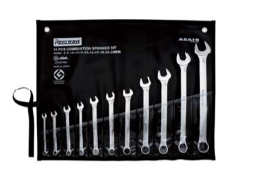 Bộ cờ lê vòng miệng 8-24mm 1011M-1-CL ASAHI Nhật Bản 11 chi tiết