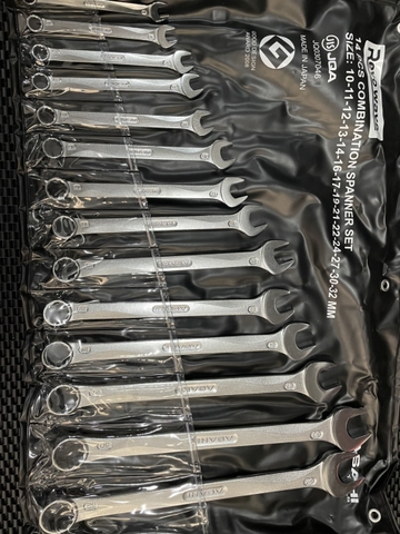 Bộ cờ lê vòng miệng 10-32mm 1014M-3-CL ASAHI Nhật Bản 14 chi tiết