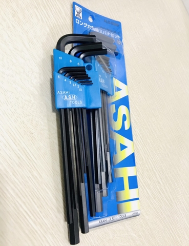 Bộ lục giác 1.5-10mm ALS0990 ASAHI Nhật Bản