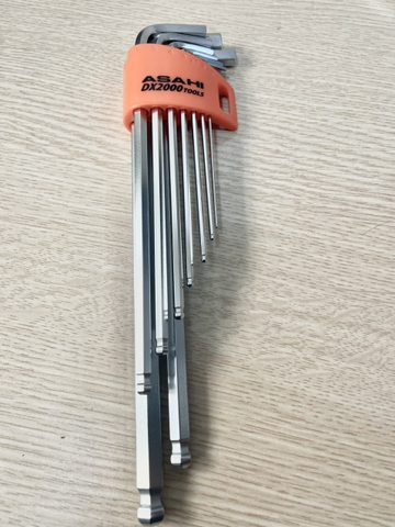 Bộ lục giác đầu bi dài AQS0910 ASAHI Nhật Bản