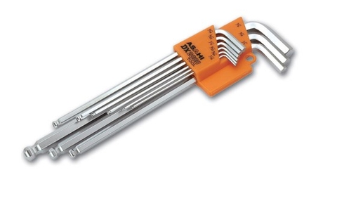 Bộ lục giác hệ inch 1/16-3/8''mm AQSE910 ASAHI Nhật Bản