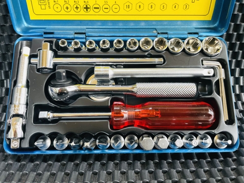 Bộ khẩu tuýp đa năng 1/4'' F-234M Flag Nhật Bản