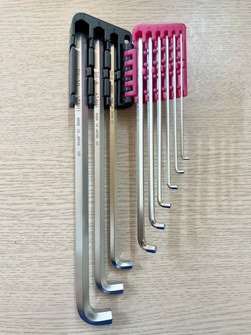 Bộ lục giác dài DYS0910 2 đầu chữ L Asahi Nhật Bản