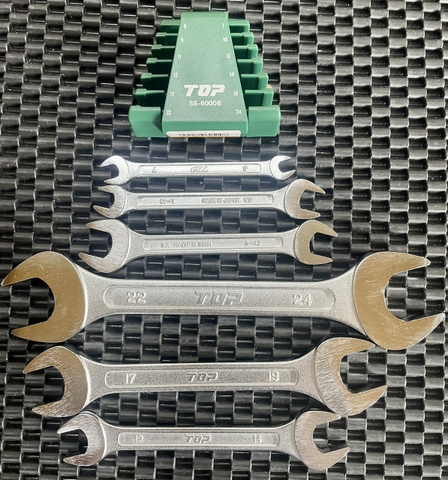Bộ cờ lê 2 đầu miệng SS-6000B TOP Nhật Bản