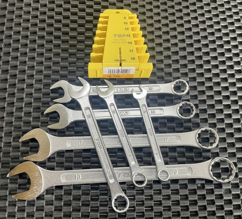 Bộ cờ lê vòng miệng 8-19mm CW-7000 TOP Nhật Bản