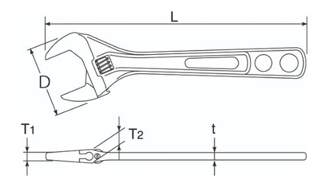 Mỏ lết HY-42 TOP Nhật Bản