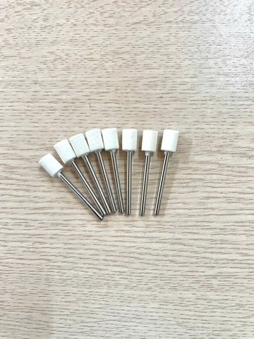 Đầu mài nỉ đánh bóng cán 3mm