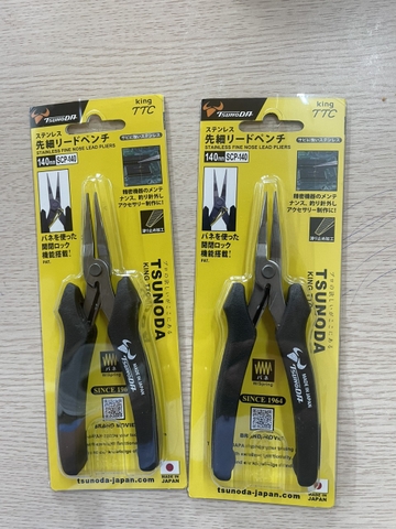 Kìm nhọn thép không gỉ SCP-140 Tsunoda Nhật Bản