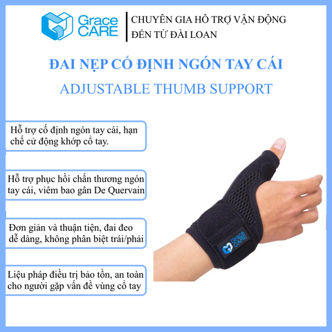 Đai nẹp cố định ngón tay cái Grace Care WS223