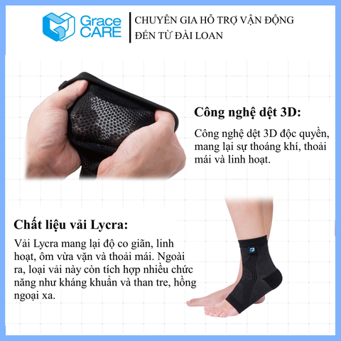 Đai bảo vệ cổ chân Grace Care AD320