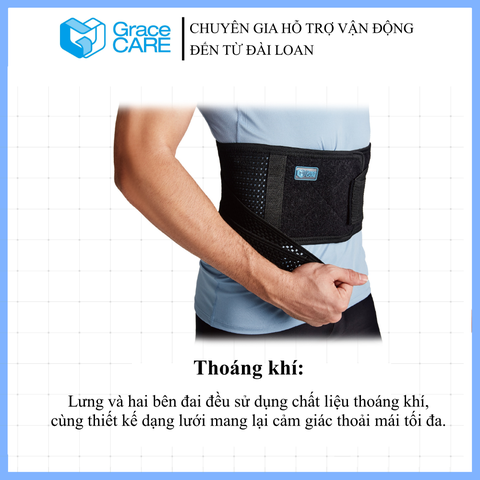 Đai bảo vệ lưng, cột sống Grace Care LB223