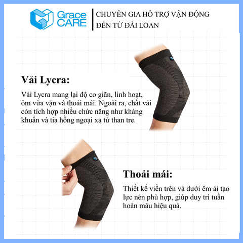 Đai bảo vệ khuỷu tay Grace Care ED320