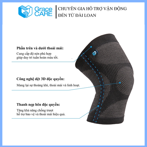 Đai bảo vệ đầu gối Grace Care KD321