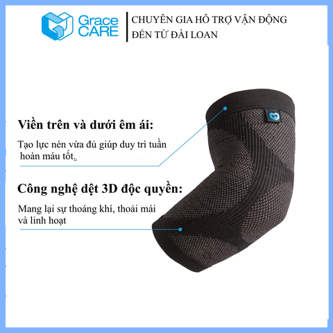 Đai bảo vệ khuỷu tay Grace Care ED320