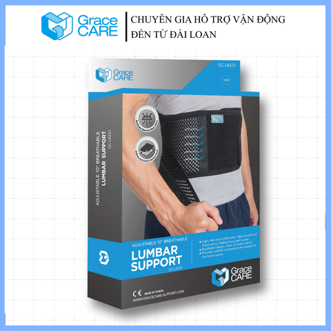 Đai bảo vệ lưng, cột sống Grace Care LB223