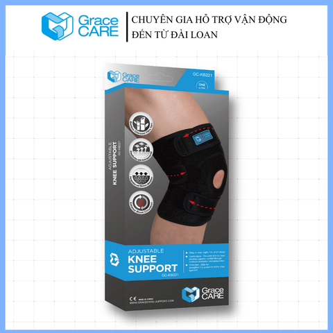 Đai bảo vệ cố định đầu gối Grace Care KB221