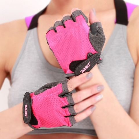 Găng tay tập gym cao cấp, chống trượt hiệu quả Aolikes AL-112