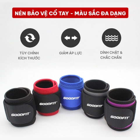 Băng bảo vệ cổ tay tập thể thao GF306W