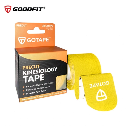 Băng dán cơ thể thao cao cấp GoTape - Bản cắt sẵn 5cm*5m