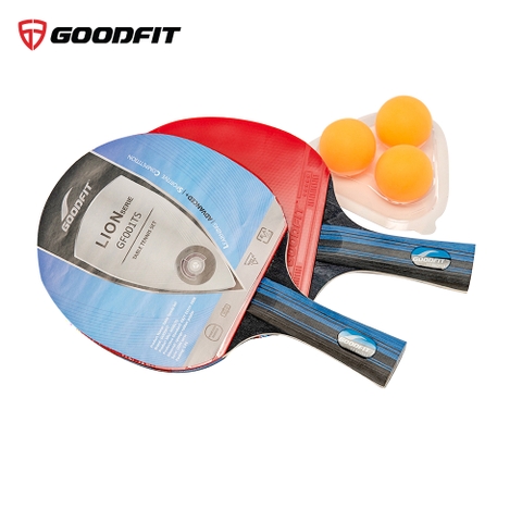 Bộ 2 vợt bóng bàn tặng kèm 3 bóng GF001TS - Cán dài