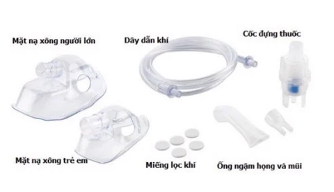 Bộ phụ kiện máy phun khí dung NEB200 Microlife