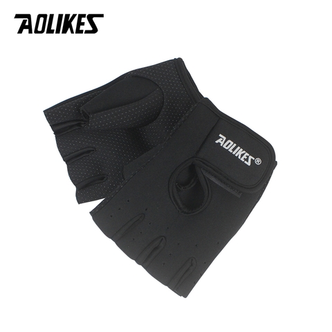 Găng tay tập gym hở mu Aolikes 1678