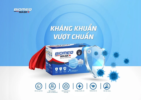 Khẩu trang y tế kháng khuẩn 4 lớp