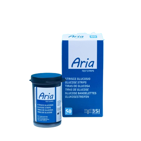 Que thử đường huyết ARIA (hộp 50 que)
