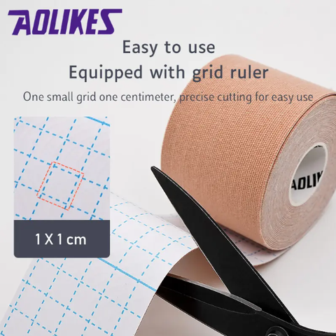 Băng Dán Cơ Thể Thao Chính Hãng AOLIKES- Cuộn Liền 5cm*5m