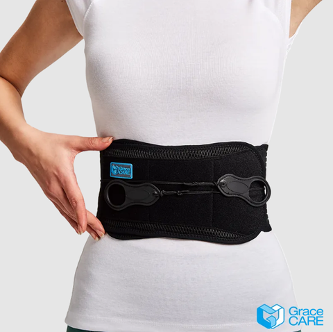 Sản phẩm hỗ trợ lưng có thể điều chỉnh với hệ thống kéo (bản 9 inch) LH220