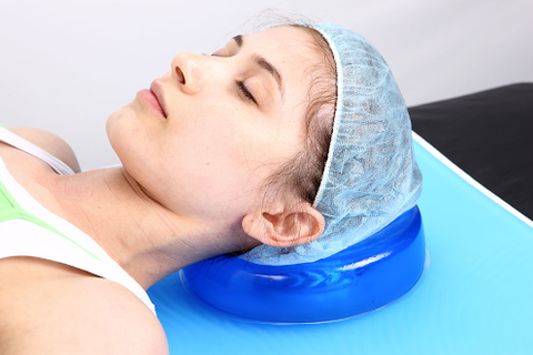Dụng cụ kê đầu bệnh nhân - hình tròn