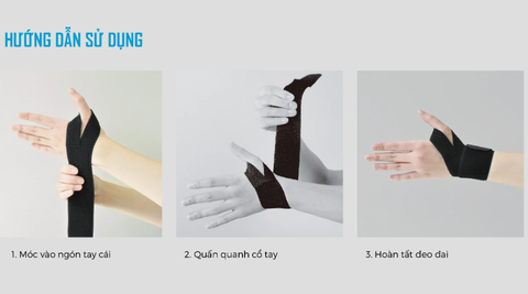 Đai Cố Định Cổ Tay WRIST BANDAGE