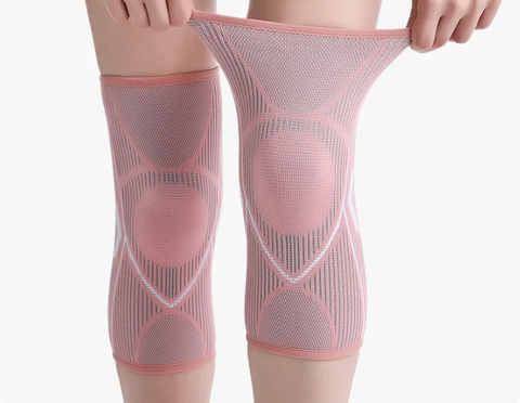 Băng bảo vệ đầu gối dệt kim co giãn đàn hồi Aolikes AL-7728