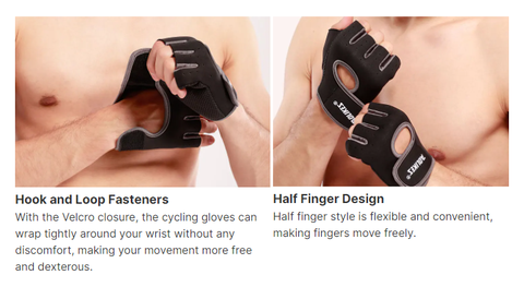 Găng tay tập gym, chống trượt hiệu quả Aolikes AL-1678