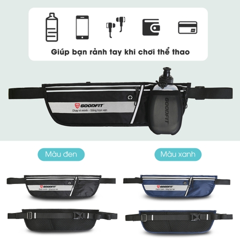 Đai chạy bộ, túi đeo hông đựng điện thoại, đựng nước GF122RB