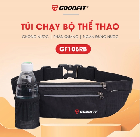 Túi đeo hông chạy bộ có ngăn đựng nước GoodFit GF108RB
