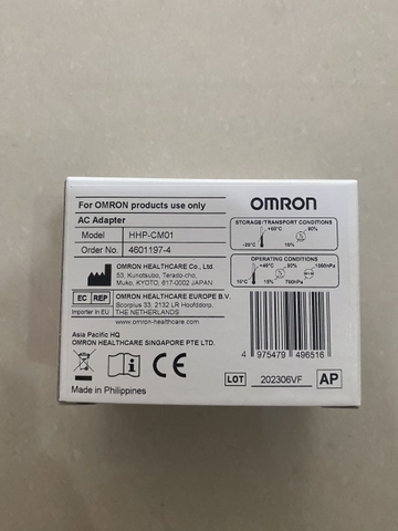 Bộ Đổi Điện Máy Đo Huyết Áp Omron HHP-CM01-AP