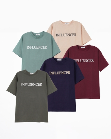 Áo thun unisex cotton INFLUENCER Freesize