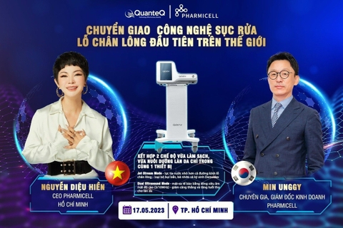 CHUYỂN GIAO CÔNG NGHỆ SỤC RỬA LỖ CHÂN LÔNG TẠI HỒ CHÍ MINH