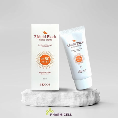 E&COS 3Multi Block Tinted Cream