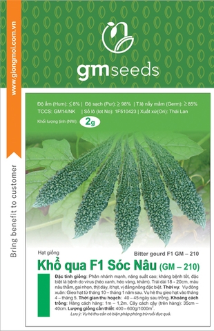 Khổ qua F1 Sóc nâu