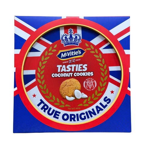 Bánh Quy Dừa McVitie's Tasties 484G (Hộp Thiếc)