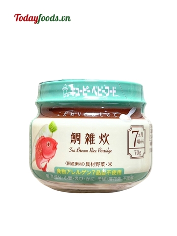 Cháo Cá Tráp Kewpie (5-7 tháng tuổi) 70G