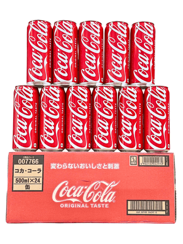 Coca Nhật 500ML Thùng 24 Lon