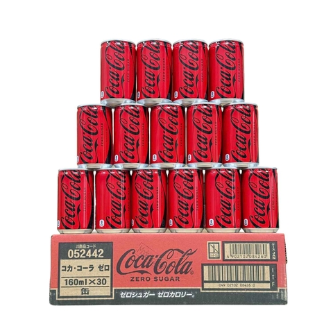 Coca Zero Nhật Mini 160ML Thùng 30 Lon