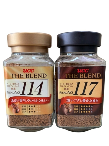 Combo cà phê UCC The Blend hòa tan