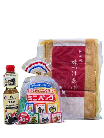 Combo làm Inari Sushi Nhật Bản