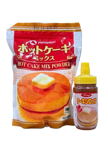 Combo Nguyên Liệu Làm Bánh Hot Cake Và Siro Asahi