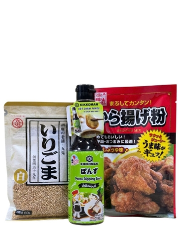Combo Nguyên Liệu Làm Gà Karaage Okumoto 120G